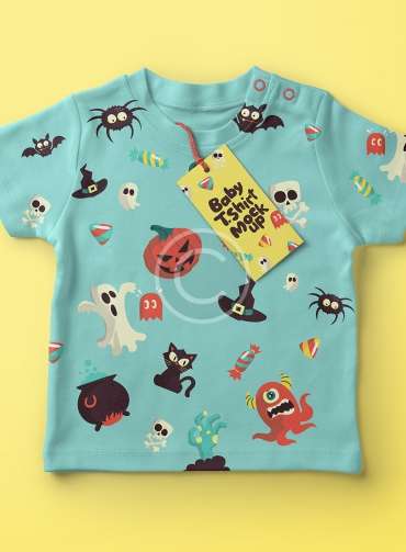 Baby t-shirt for Halloween